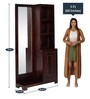 Alexander Sheesham Wood Dressing Unit in Dark Walnut Finish