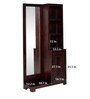 Alexander Sheesham Wood Dressing Unit in Dark Walnut Finish