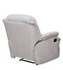 Alexandria Leatherette Manual 1 Seater Recliner in Light Grey Colour