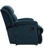 Alexandria Fabric 1 Seater Manual Recliner in Teal Colour