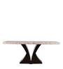 Alexandria Solid Wood 6 Seater Dining Table