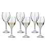 Alexendra Set of 6 Crystal Lead Free Glass 245ml Wine Glasses