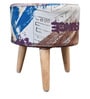 Alexis Seating Stool with Zig-Zag Design Alexis Seating Stool with Zig-Zag Design