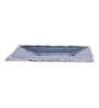 Alf Vine Square Blue & Silver 10 Inch Aluminium Appetizer Platter