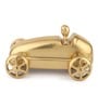 Gold Aluminium Alfa Romeo Car Large Decorative