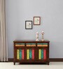 Alfie Solid Wood Sideboard In Multi-Colour