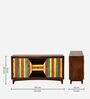 Alfie Solid Wood Sideboard In Multi-Colour