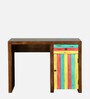 Alfie Solid Wood Study Table In Multicolour