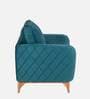 Alfredo Fabric 1 Seater Sofa in Turquois Colour