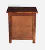 Alhambra Sheesham Wood Bedside Table In Scratch Resistant Provincial Teak Finish