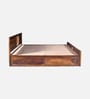 Alhambra Sheesham Wood King Size Bed In Scratch Resistant Provincial Teak With Box Storage