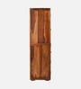 Alhambra Sheesham Wood Wardrobe In Scratch Resistant Provincial Teak Finish With Drawer