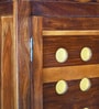Alhambra Sheesham Wood Wardrobe In Scratch Resistant Provincial Teak Finish With Drawer