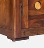 Alhambra Sheesham Wood Wardrobe In Scratch Resistant Provincial Teak Finish With Drawer
