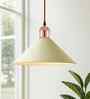 Alias White Metal Hanging Light