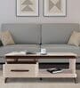 Alice Coffee Table In Glossy Light Grey Finish
