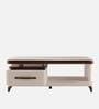 Alice Coffee Table In Glossy Light Grey Finish