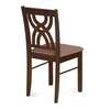 Alice Solid Wood Dining Chair In Antique Cherry Colour (Set Of 2)