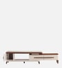 Alice Marble Tv Console For Tvs For Tvs Up To 85" In Glossy Off-White Finish