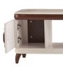 Alice Marble Tv Console For Tvs For Tvs Up To 85" In Glossy Off-White Finish