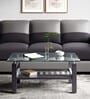 Alice Pro Solid Wood Coffee Table in Walnut Finish
