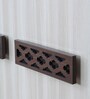 Alicia 4 Door Wardrobe In Walnut Colour