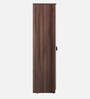 Alicia 4 Door Wardrobe In Walnut Colour With Drawer & Locker