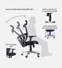 Align Pro Ergonomic Office Chair with Adjustable Lumbar Support and Headrest in Black Colour