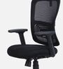 Align Pro Ergonomic Office Chair with Adjustable Lumbar Support and Headrest in Black Colour