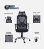 AlignX Breathable Mesh Ergonomic Office Chair in Black Colour