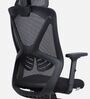 AlignX Breathable Mesh Ergonomic Office Chair in Black Colour