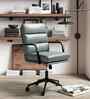 Alina Leatherette Executive Chair In Sage Colour