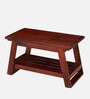 Alison Accent Rectangle Coffee Table In Honey Finish