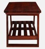 Alison Accent Rectangle Coffee Table In Honey Finish