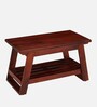 Alison Accent Rectangle Coffee Table In Honey Finish