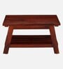 Alison Accent Rectangle Coffee Table In Honey Finish