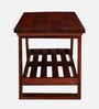 Alison Accent Rectangle Coffee Table In Honey Finish