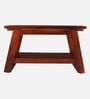 Alison Accent Rectangle Coffee Table In Honey Finish