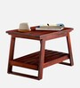 Alison Accent Rectangle Coffee Table In Honey Finish