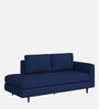 Alitza LHS Fabric Chaise Lounger in Royal Blue Colour