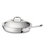 Stainless Steel Tri-Ply Bonded French Skillet with Domed Lid