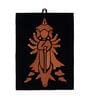 All Hail Durga Maa Brown Terracotta Showpiece