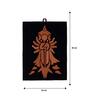 All Hail Durga Maa Brown Terracotta Showpiece