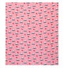 Pink Panda Cotton  Crib Blanket