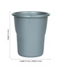 All Time Frosty 5.5 Ltr Silver Dust Bin