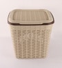 All Time Plastic Beige 20 L Cresta Rectangular Basket