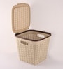 All Time Plastic Beige 20 L Cresta Rectangular Basket