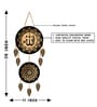 Allah Calligraphy Dreamcatcher Wooden Wall Hanging