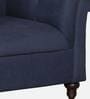 Allanton Fabric 1 Seater Sofa In Navy Blue Colour