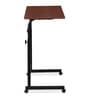 Allay Height Adjustable Portable Table in Teak Colour